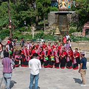 Visitors, Swayambunath