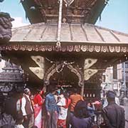 At Harati Devi's temple