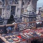 Selling souvenir, Swayambhunath