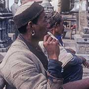 Men at Swayambhunath
