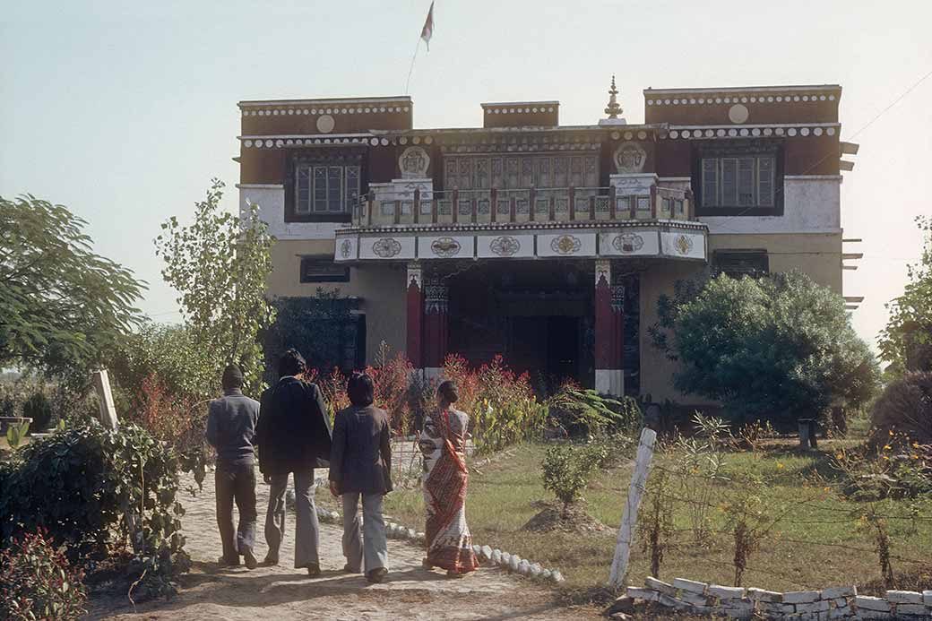 Buddhist monastery in Lumbini