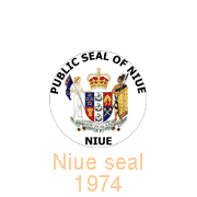 Seal of Niue, 1974