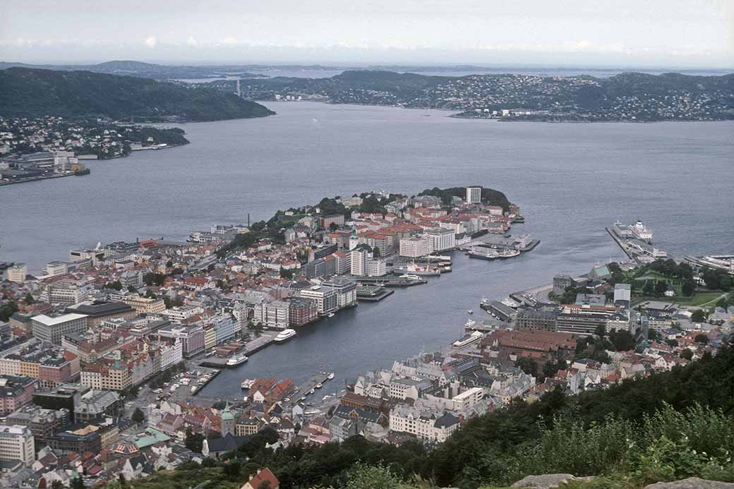View from Fløyen