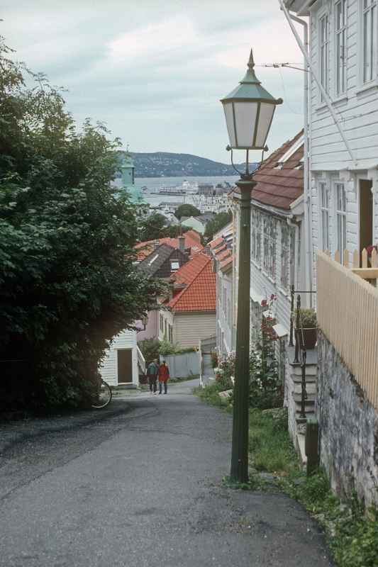 Upper town of Bergen