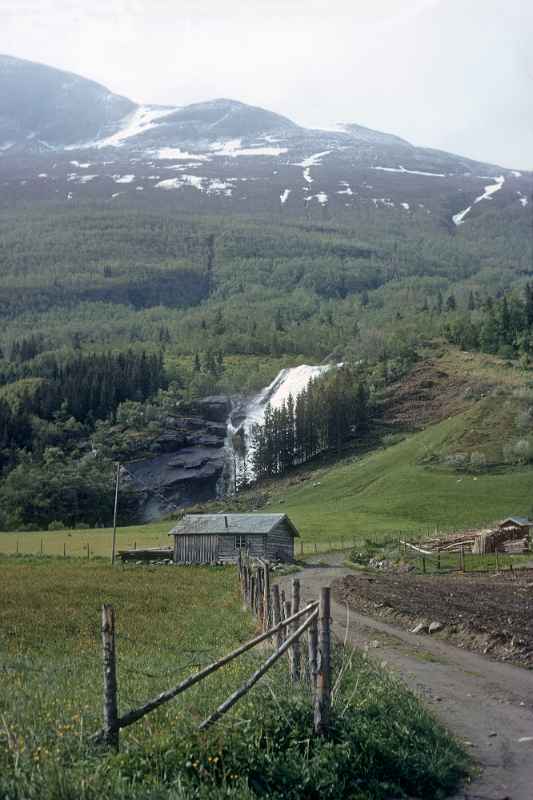 Waterfall near Skogstad