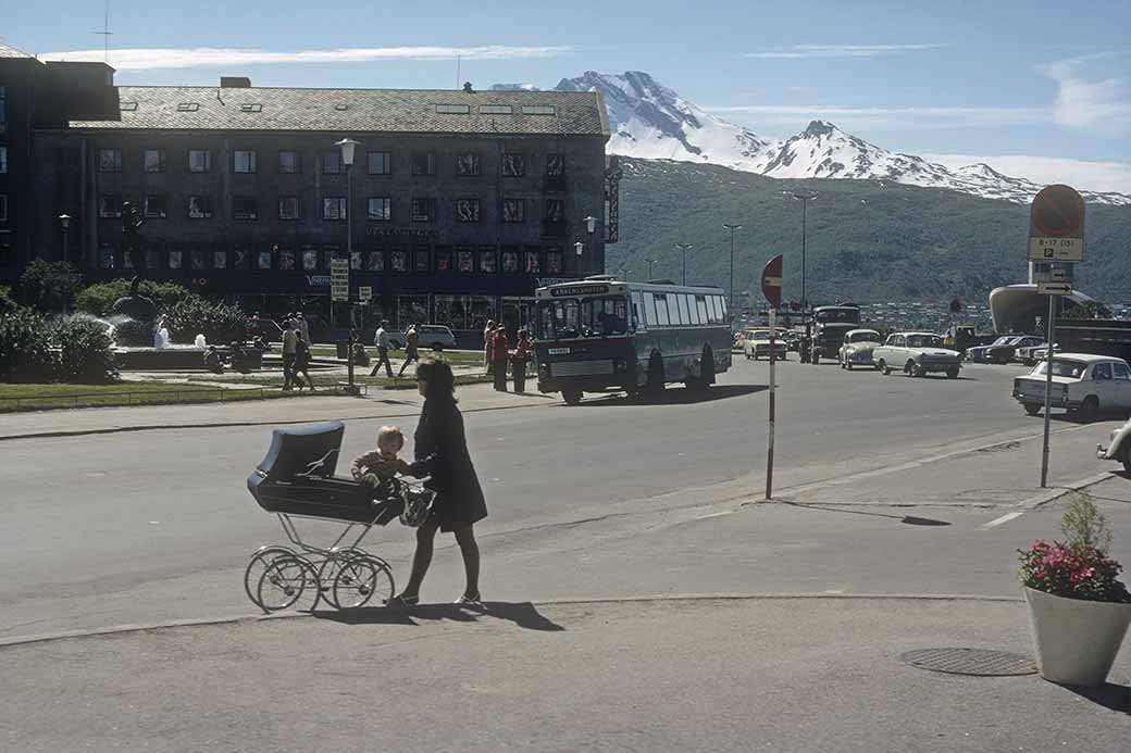 Main street in Narvik