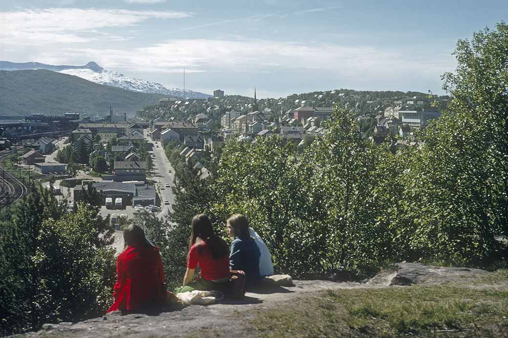 View over Narvik
