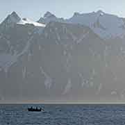 View across Lyngenfjorden