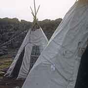 Tents, Sami camp