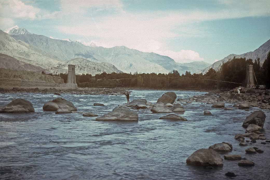 Bridge, Gilgit river