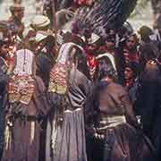 Kalash women at “Krakal” funeral ceremony