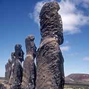 Seven Moai of Ahu Akivi