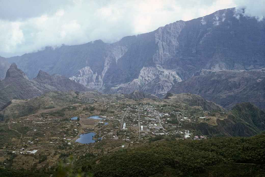 Cilaos from Belvedere