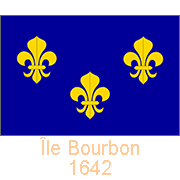 Île Bourbon, 1642