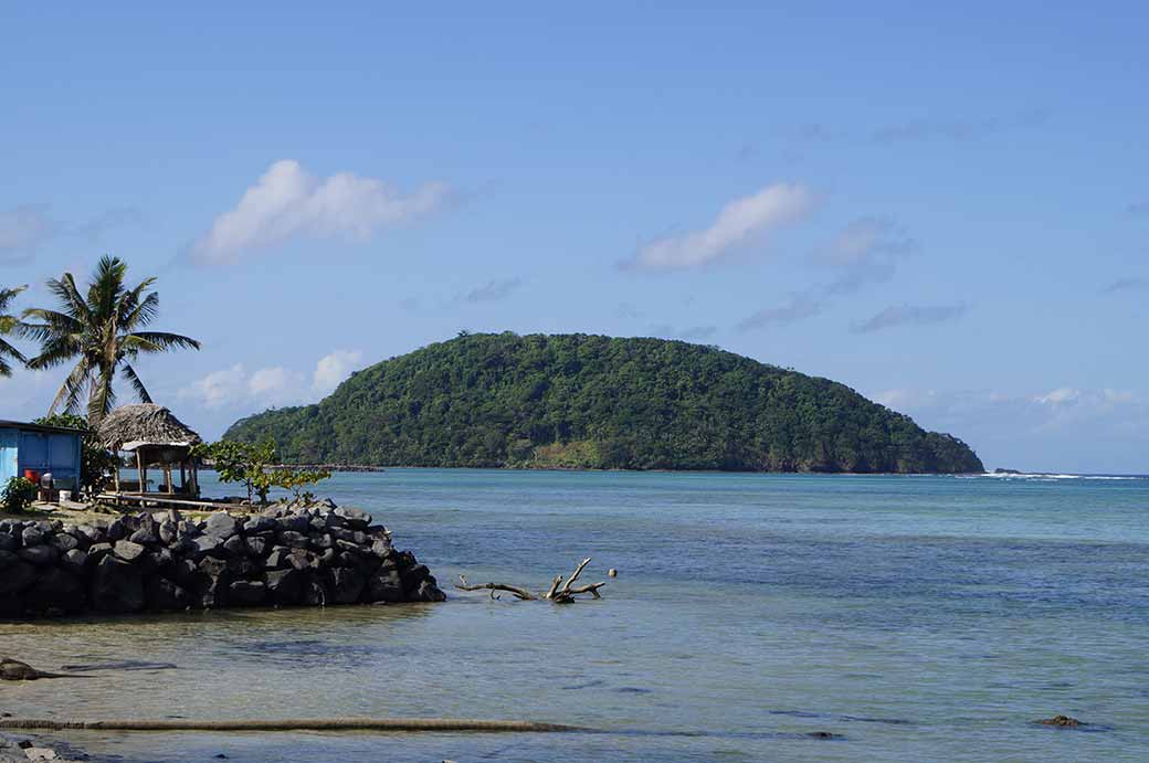 View to Namua island