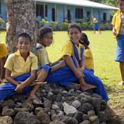 Children at Lepa school