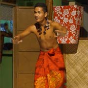 Boy dancing, Fiafia