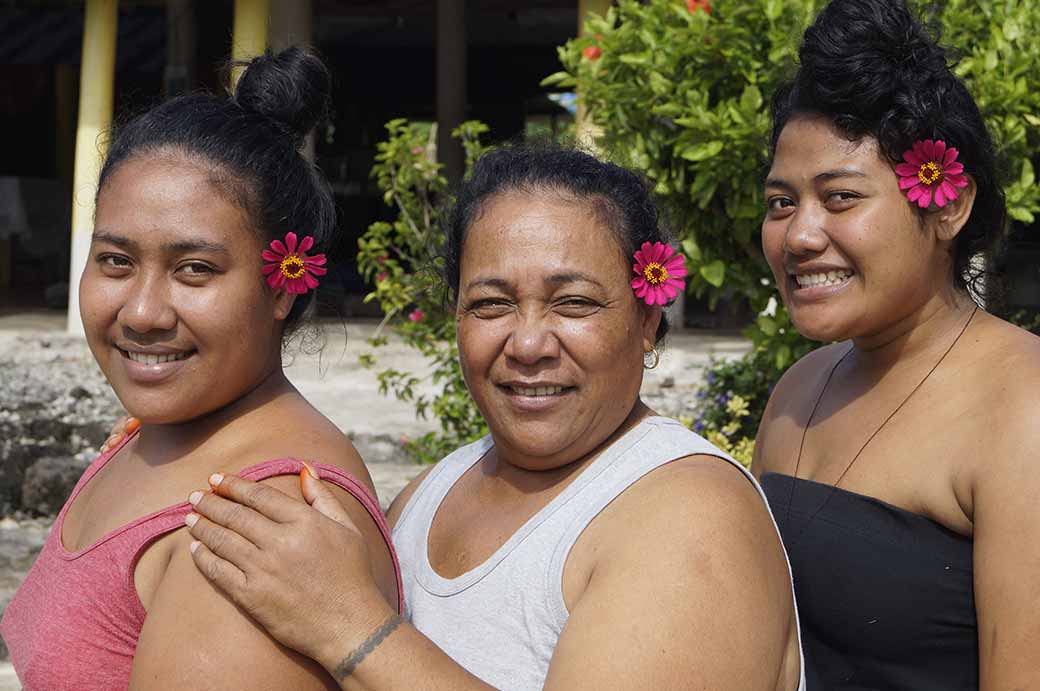 Happy Samoan ladies