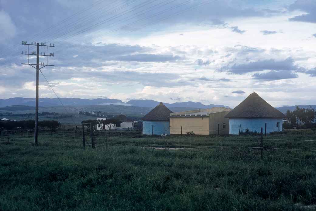 Xhosa houses near Umtata