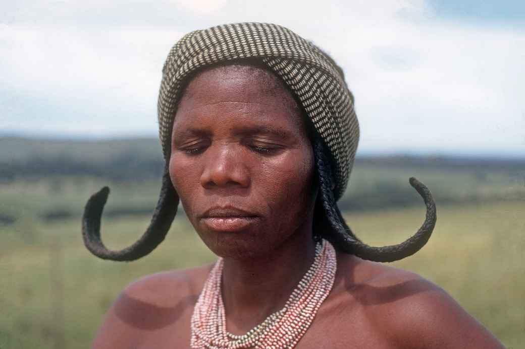 Portrait young Mpondo woman