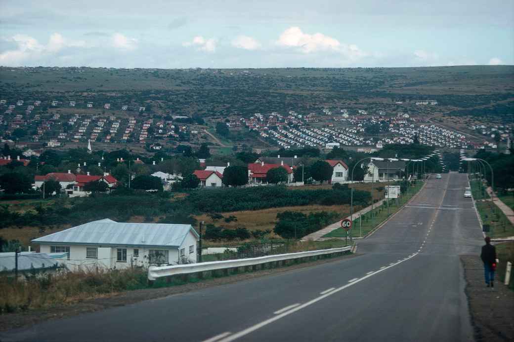 View to Zwelitsha