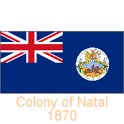Colony of Natal, 1870
