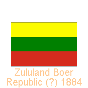 Zululand Boer Republic (?) 1884