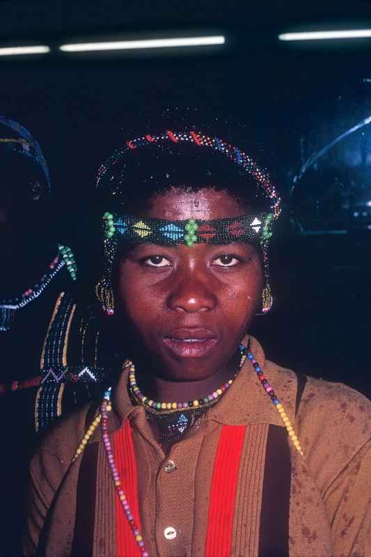 Zulu girl dressed up, Ixopo