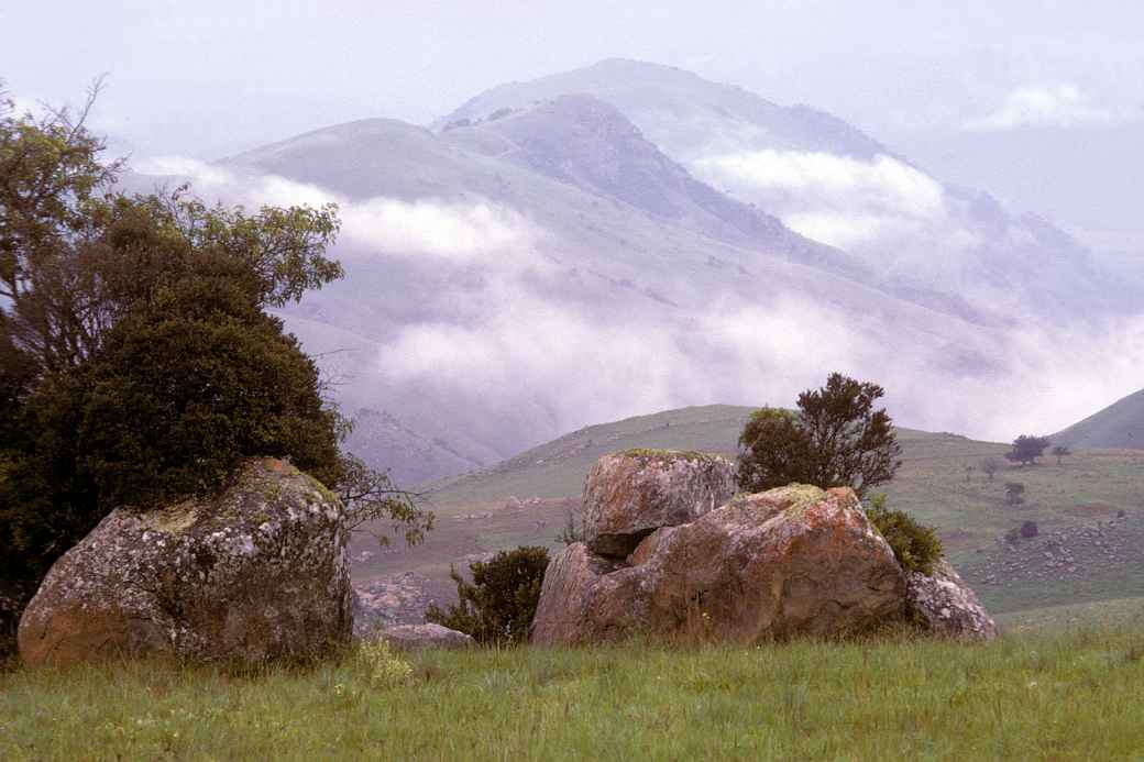 Mountains near Oshoek