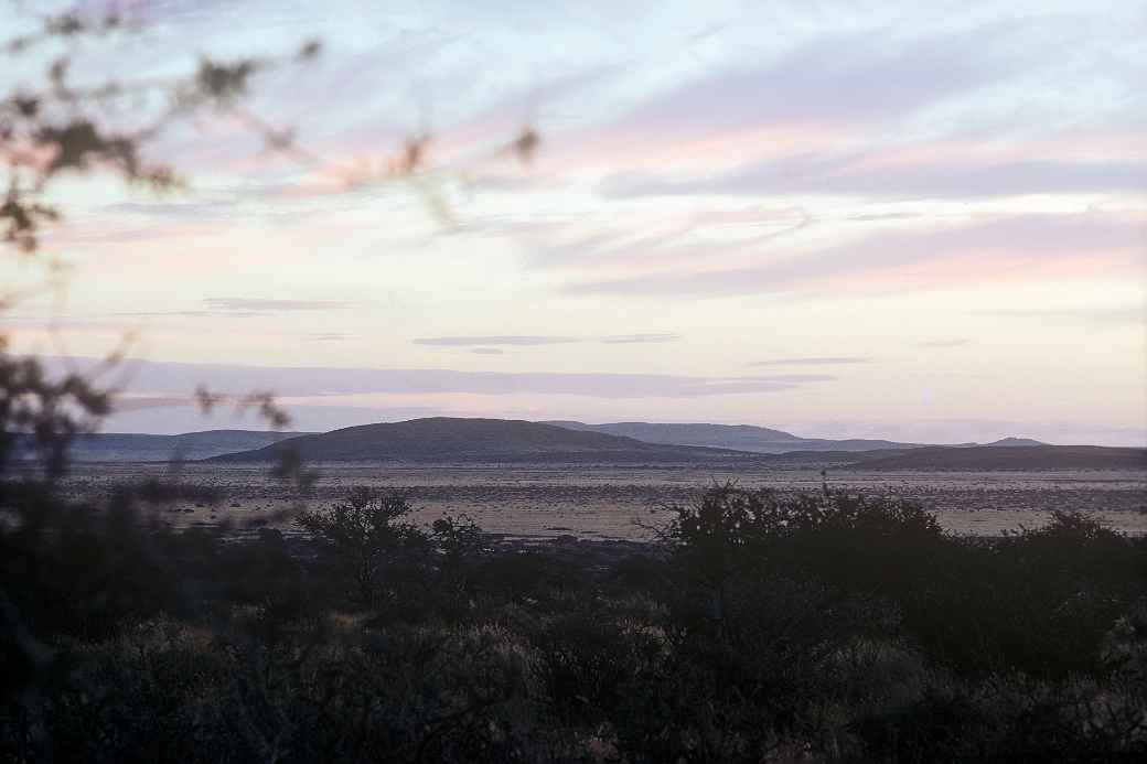 Evening sky near Olifantshoek