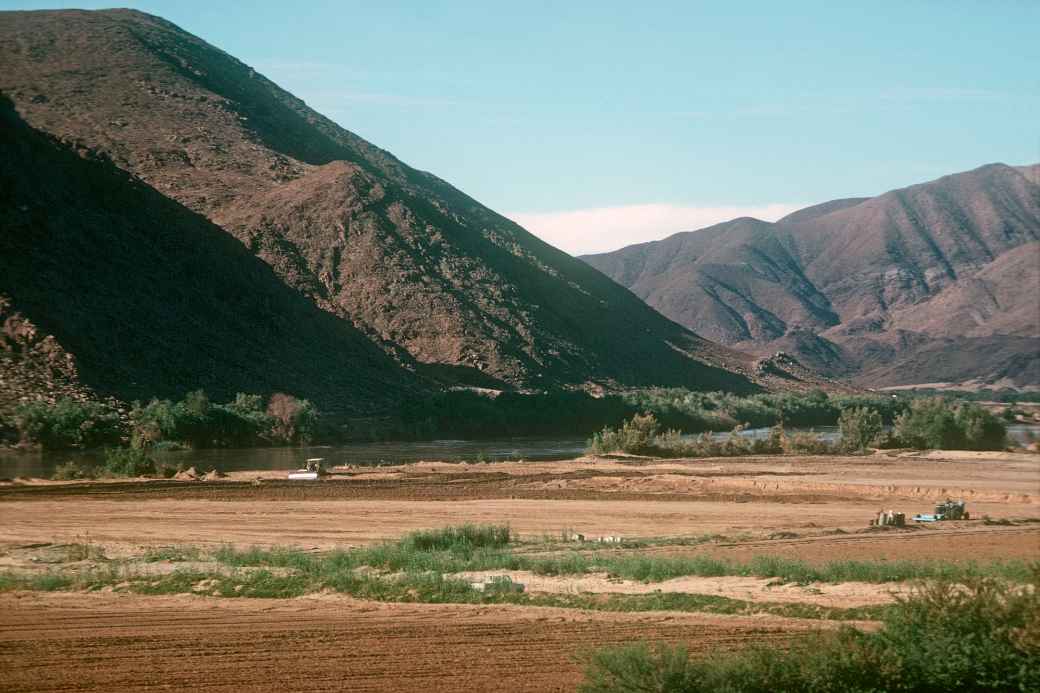 Orange River at Vioolsdrif