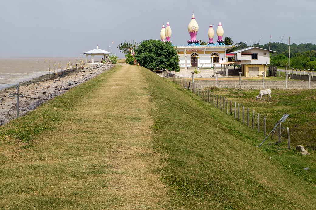 Hindu temple, Nieuw Nickerie