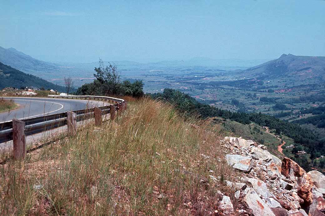 View into Ezulwini Valley