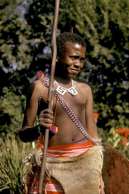 Traditional Swazi dress
