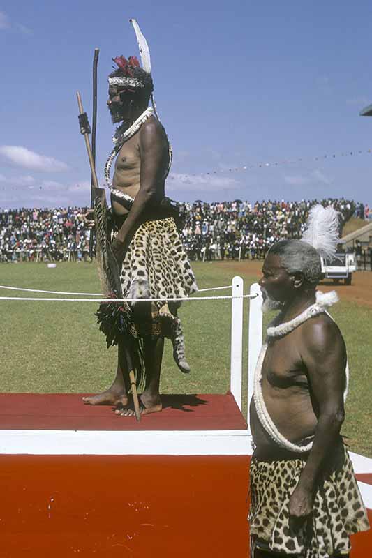 King Sobhuza II