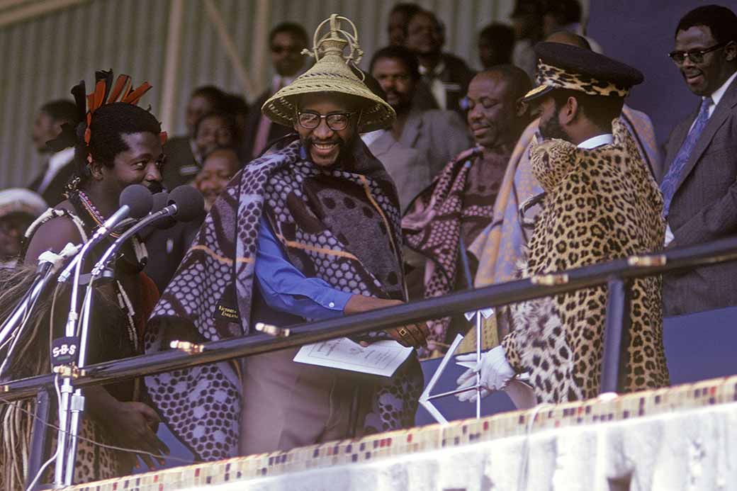 King Moshoeshoe II