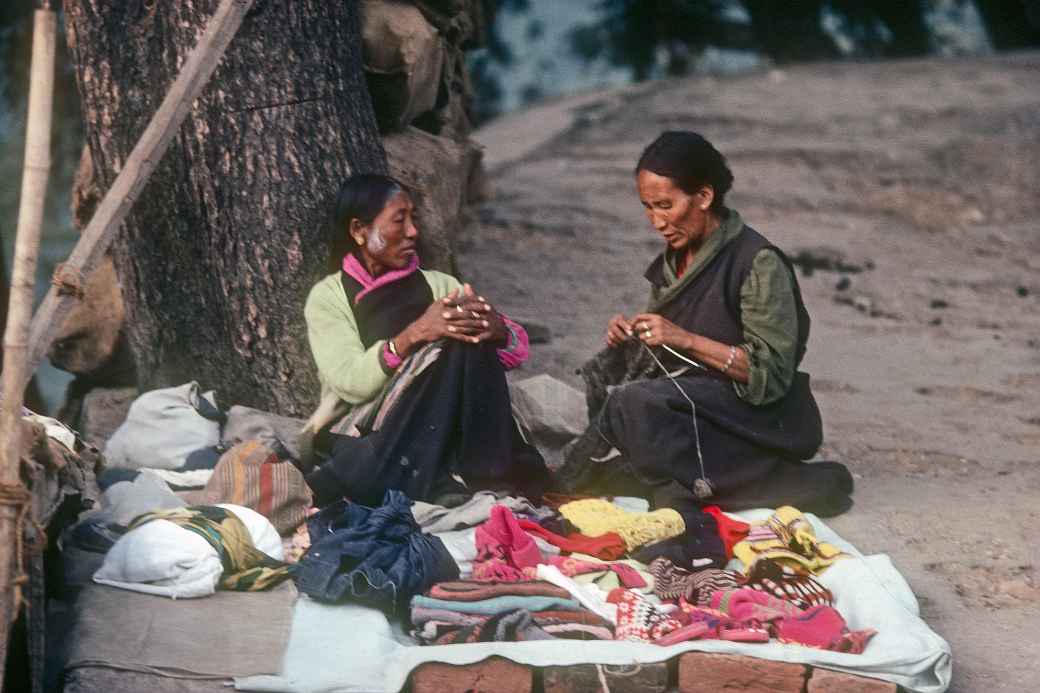 Tibetan women, McLeod Ganj