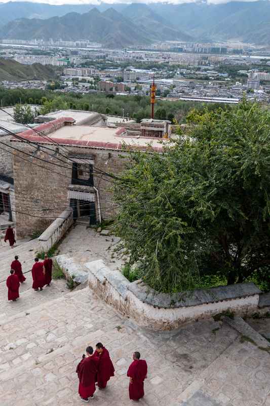 Monks, Drepung Monastery