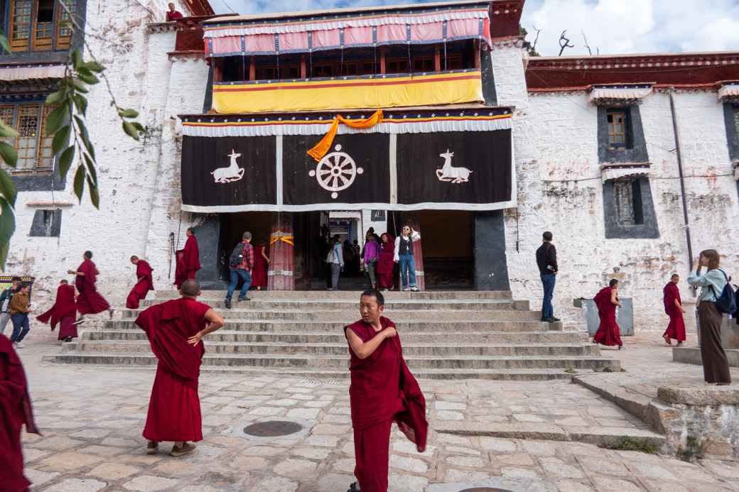 Monks, Drepung Monastery