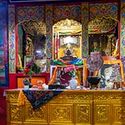 Inside Rongbuk Monastery
