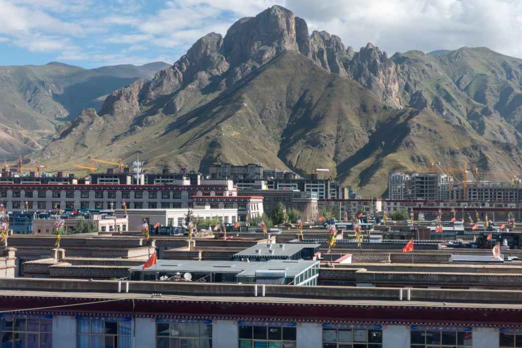 Apartment blocks, near Lhasa