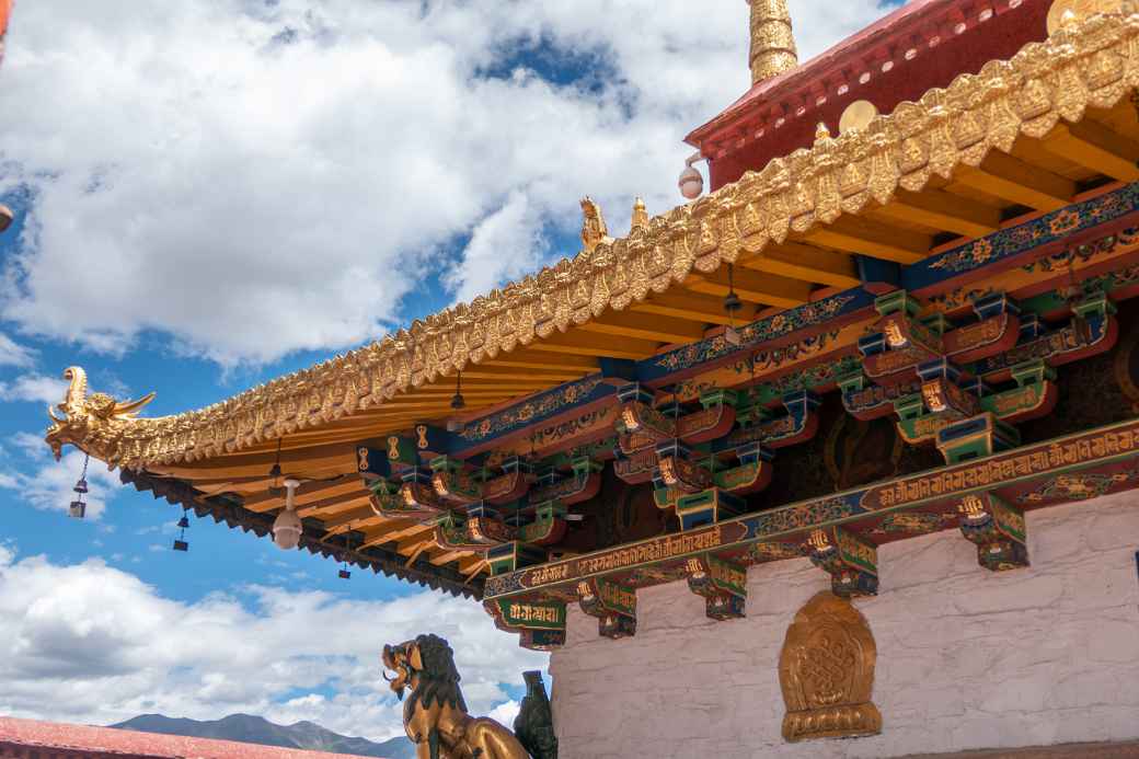 Roof, Jokhang temple