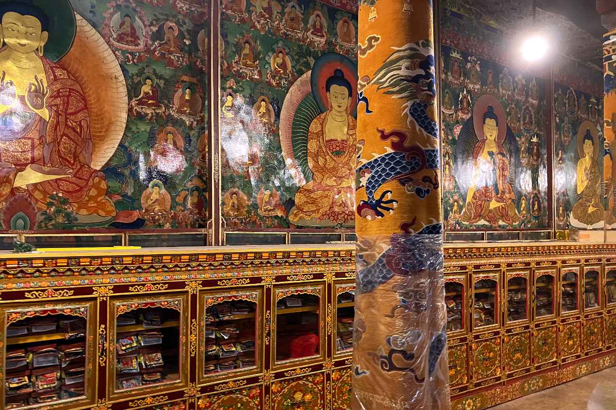 Wall paintings, Sera Monastery