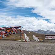 Prayer flags, Gyatso La Pass