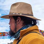 Tibetan man , Guywula Pass