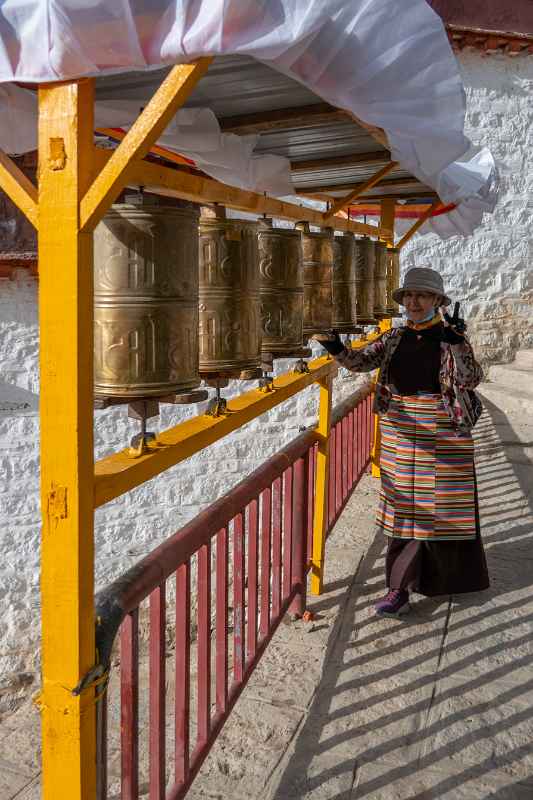 Pilgrim, Tashi Lhunpo Monastery