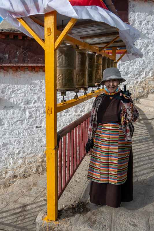 Pilgrim, Tashi Lhunpo Monastery