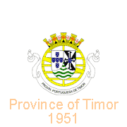 Province of Timor, 1951