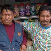 Men in a shop