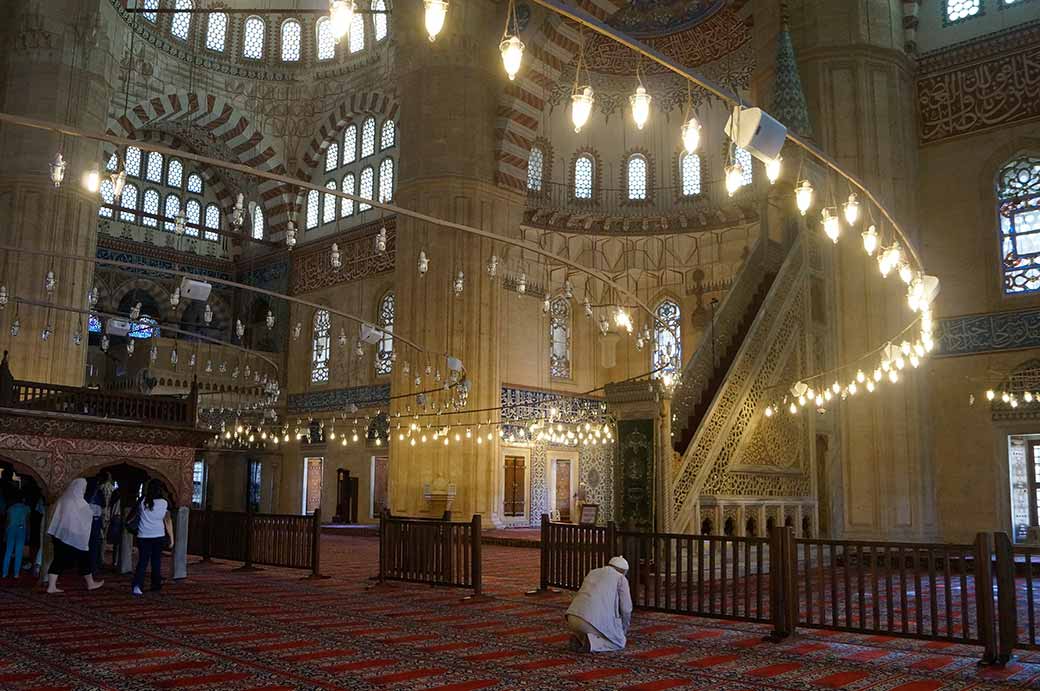 Interior, Selimiye Camii